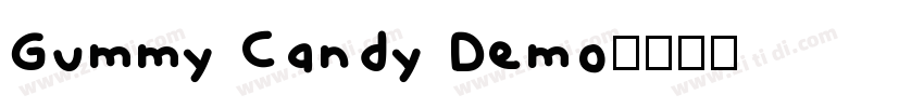 Gummy Candy Demo字体转换